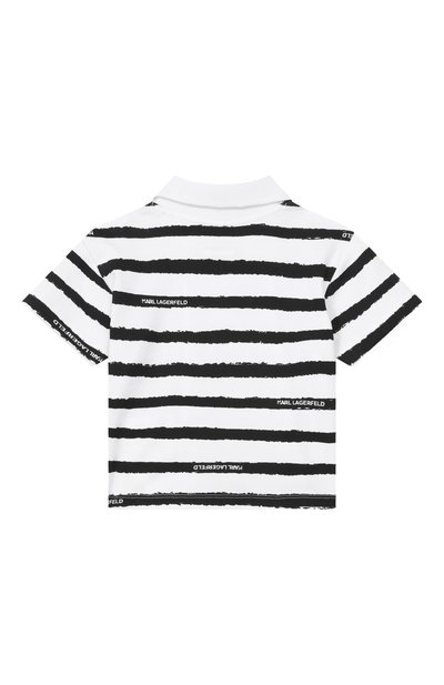 Комплект из поло и шорт KARL LAGERFELD KIDS, арт. Z31068, фото 3