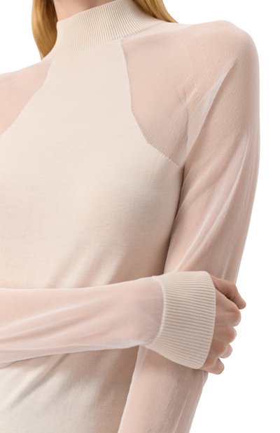 Водолазка из шелка и вискозы GIORGIO ARMANI, арт. 6DAM15/AM40Z, фото 5