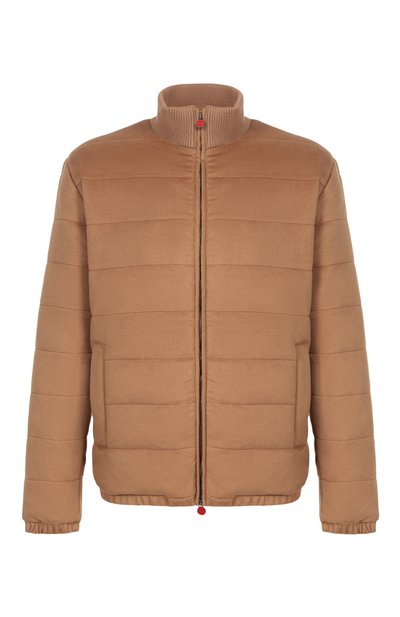 Мужской бомбер из шерсти викуньи KITON, арт. UW2196K07777