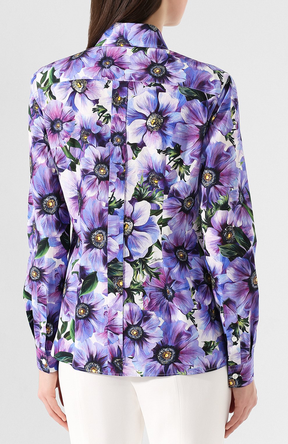 Хлопковая рубашка DOLCE & GABBANA, арт. F5M04T/HS5GD, фото 4
