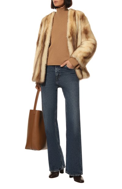 Шуба из меха хорька GIULIA GURMAN, арт. J34065, фото 2