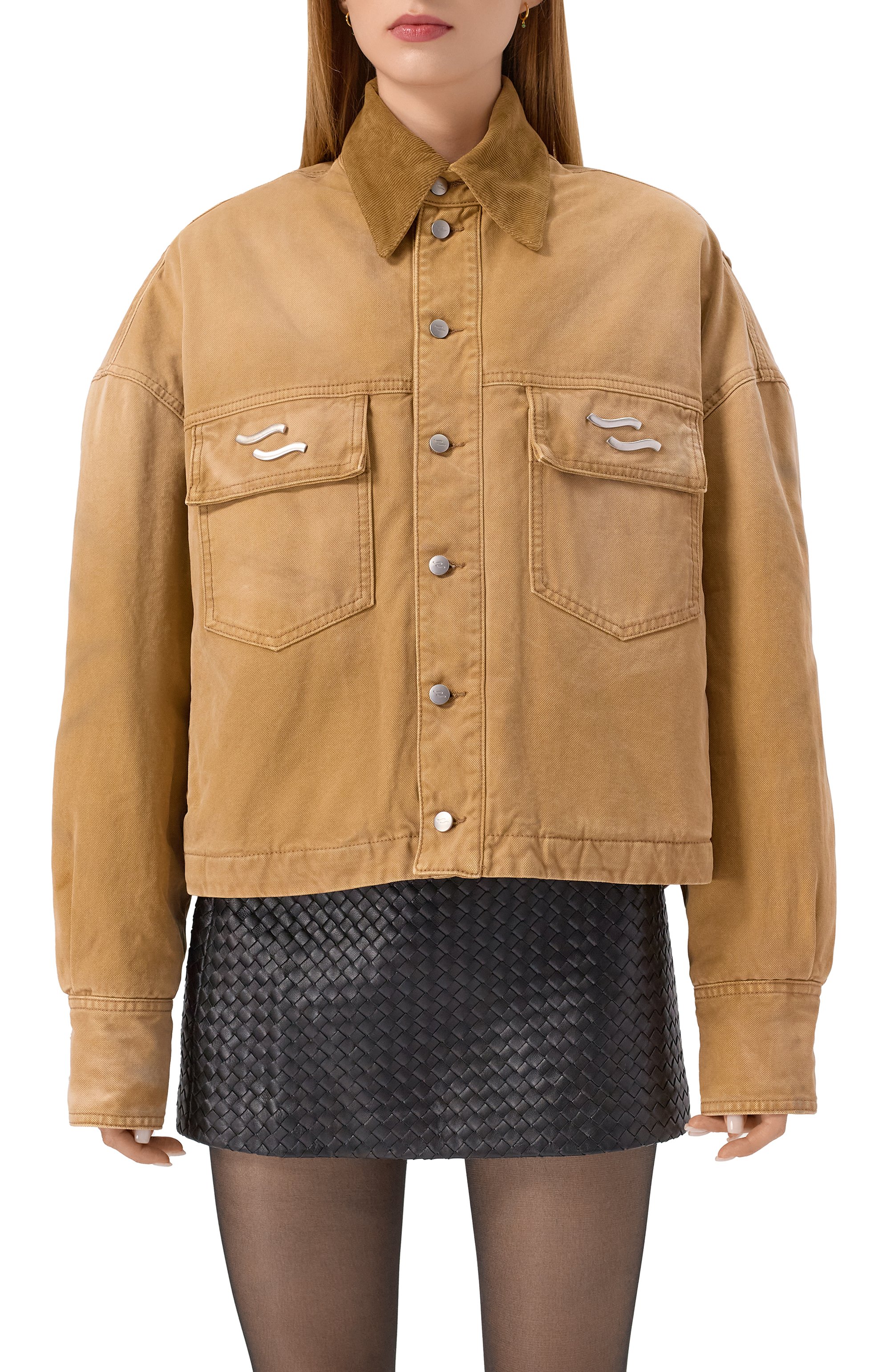 Хлопковая куртка SSHEENA, арт. 25FWJIACCA/DF25004, фото 3