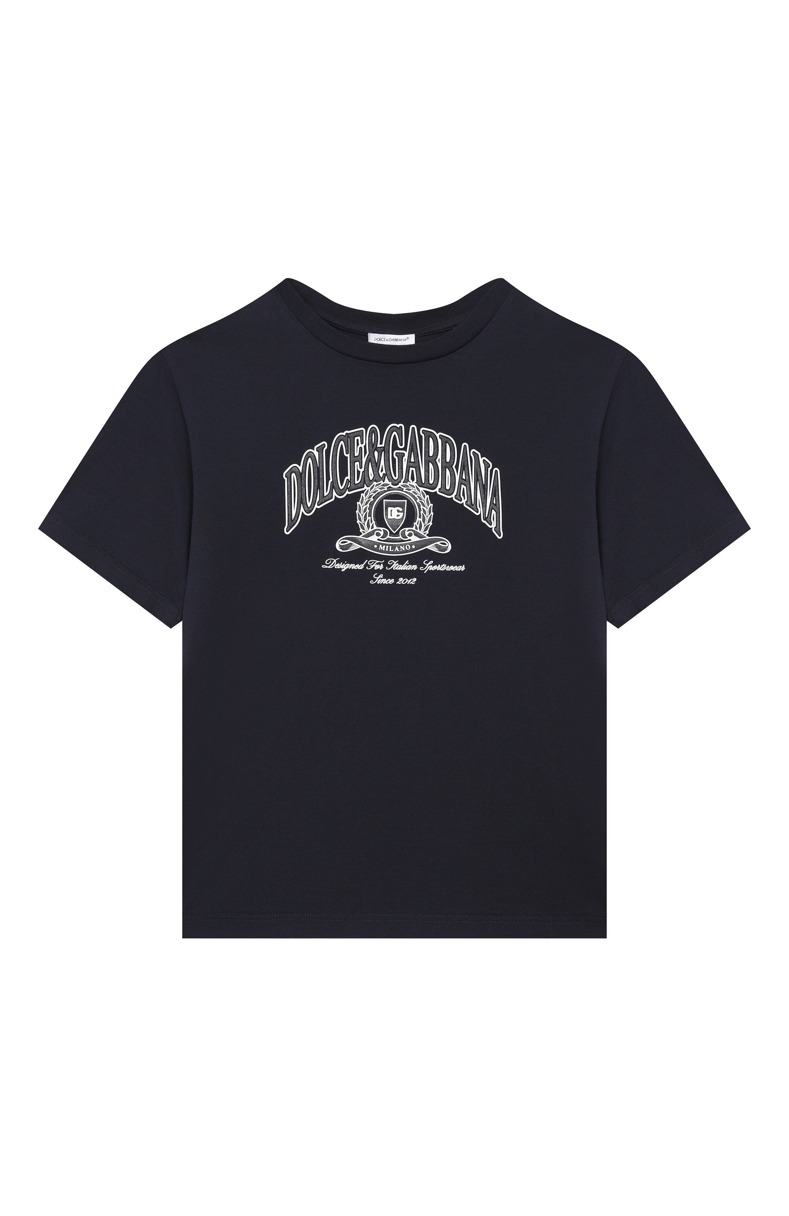 Хлопковая футболка DOLCE & GABBANA, арт. L4JTHV/G7P8B_001, фото 1