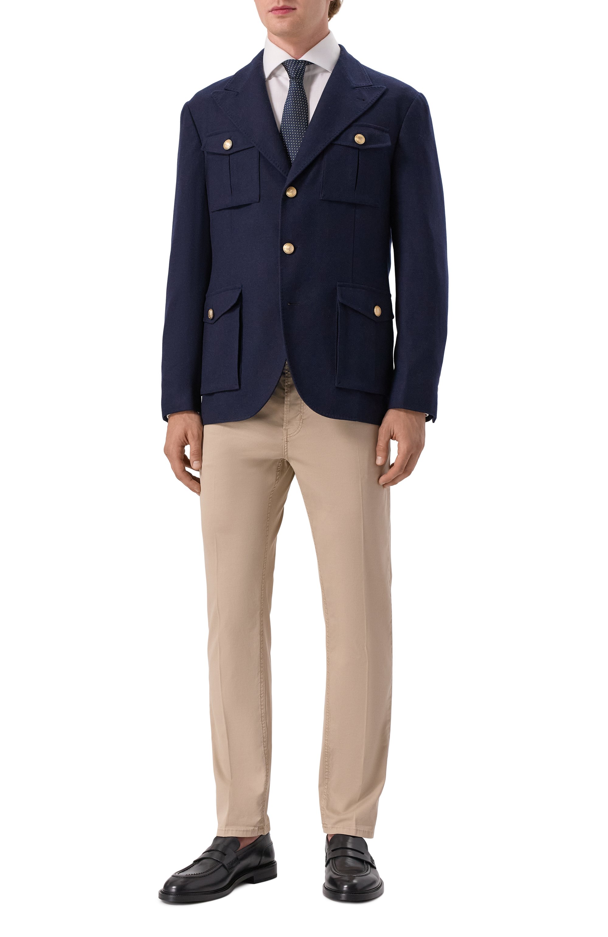 Пиджак из шерсти и шелка BRUNELLO CUCINELLI, арт. MN4857BDD, фото 2