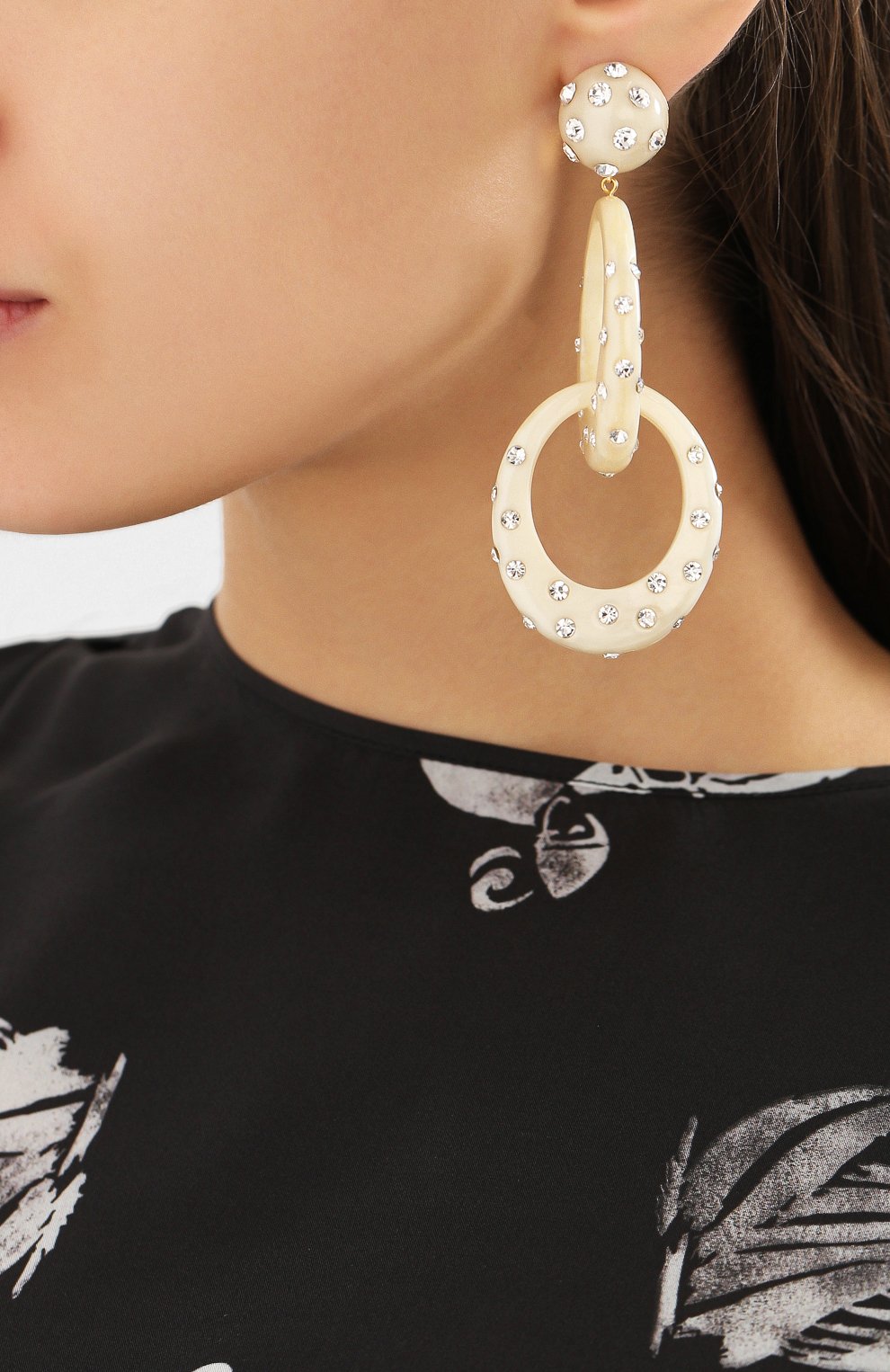 Серьги LELE SADOUGHI бежевого цвета по цене 15300 руб., арт. LS0779IV, фото 2 Серьги LELE SADOUGHI, арт. LS0779IV, фото 2