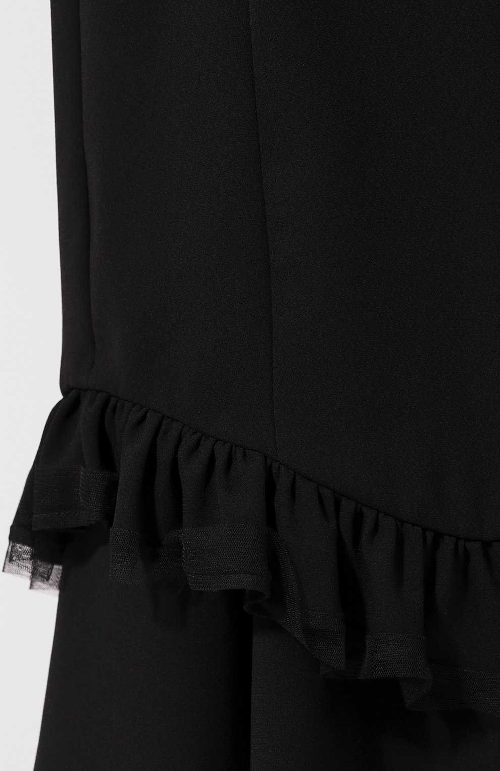 Платье из вискозы ULYANA SERGEENKO черного цвета по цене 260000 руб., арт. ABM019FW19P (1291т19), фото 5 Платье из вискозы ULYANA SERGEENKO, арт. ABM019FW19P (1291т19), фото 5