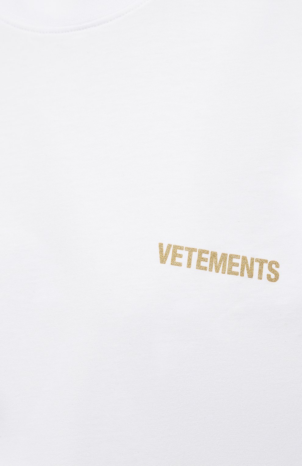 Хлопковая футболка VETEMENTS, арт. UA52TR240W 1602/W, фото 5