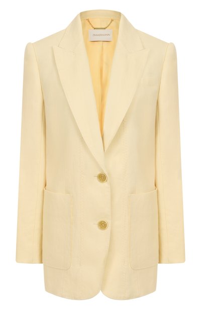 Женский льняной жакет ZIMMERMANN, арт. 2989JS251