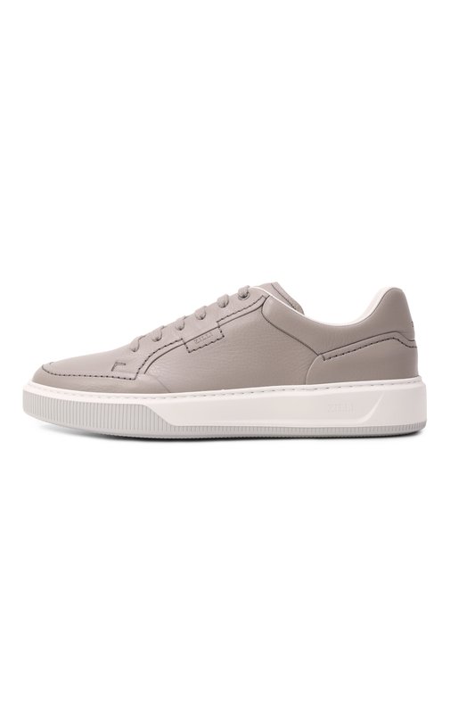 Кожаные кеды Zilli H0140AM1947VZBA06 Серый  H0140AM1947VZBA06 Фото 4