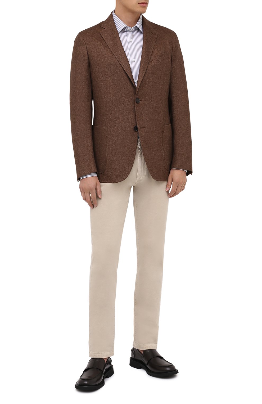 Пиджак из шелка и кашемира ZEGNA, арт. UVC10/SDR, фото 2