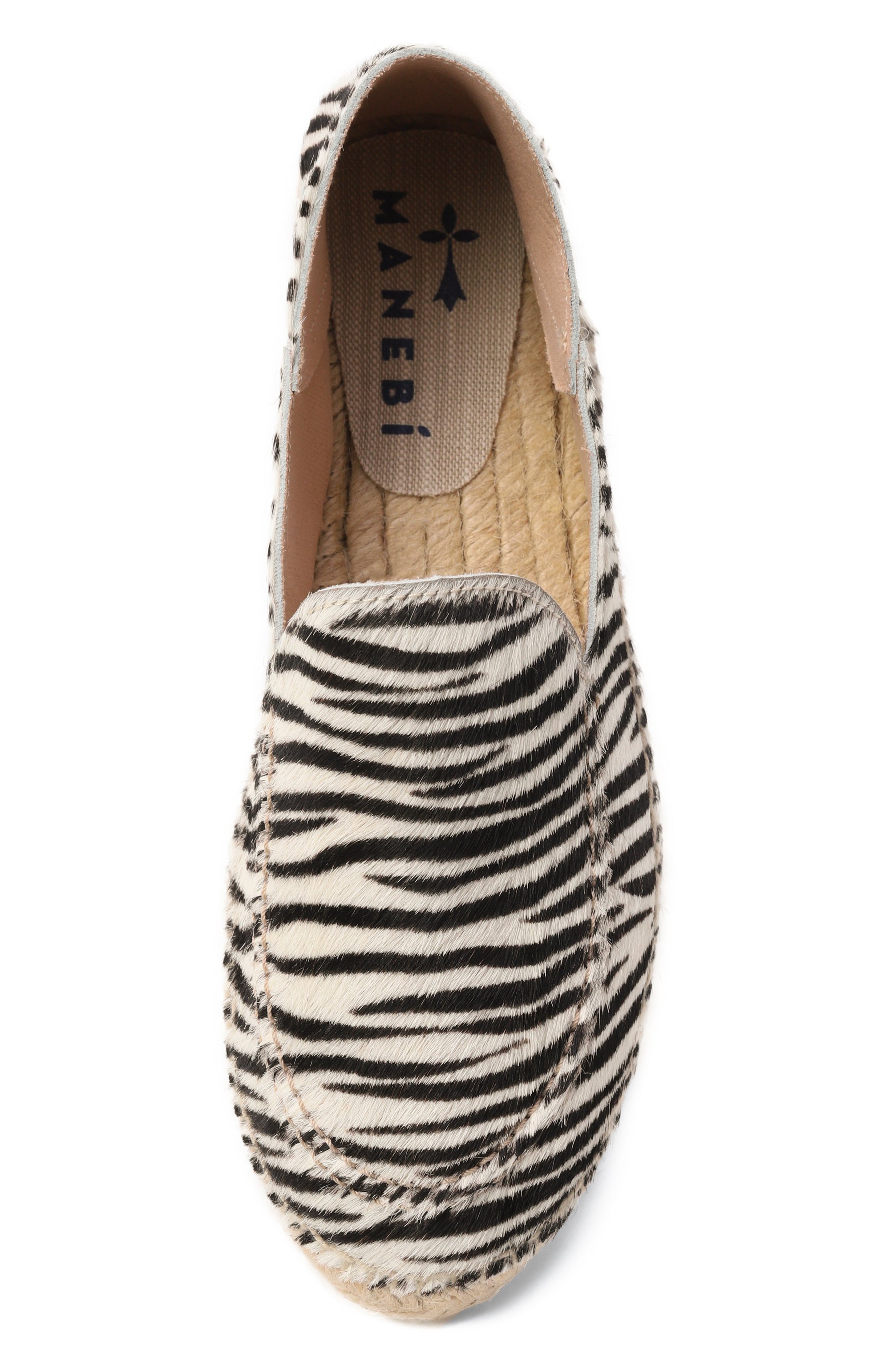 Кожаные эспадрильи MANEBI, арт. F 3.3 LR/CALF HAIR, фото 6