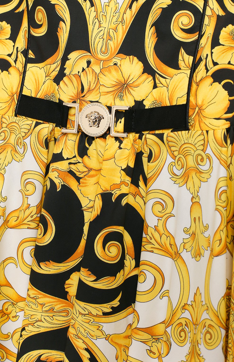 Хлопковое платье VERSACE, арт. YVFAB447/YCAV09/8A-S, фото 3