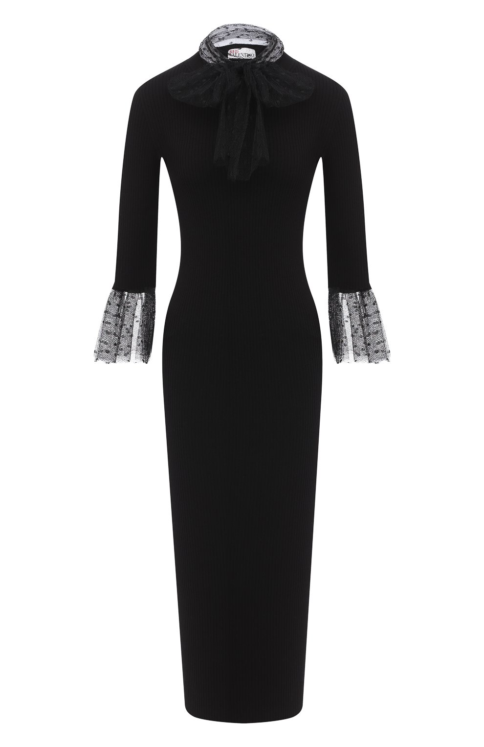 Платье из вискозы REDVALENTINO, арт. UR3KD00R/58J, фото 1