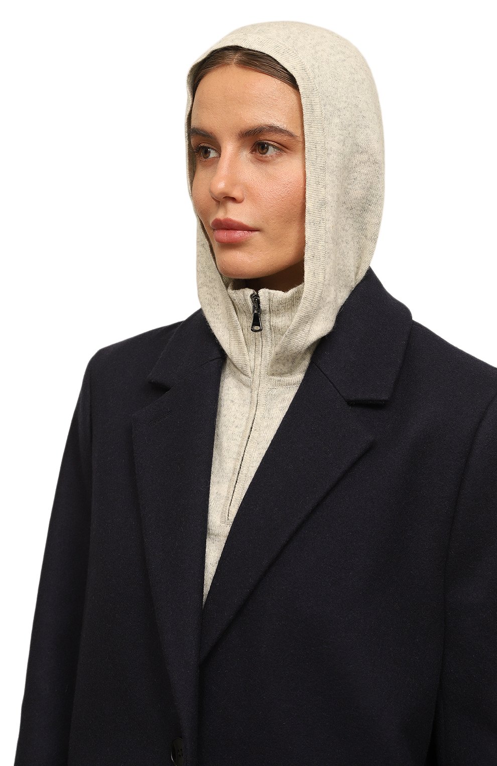 Кашемировая манишка на молнии TEGIN, арт. 3176, фото 2