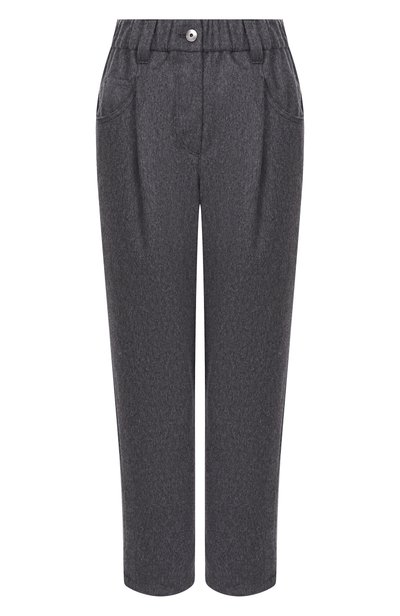 Женские шерстяные брюки BRUNELLO CUCINELLI, арт. MG549P9148