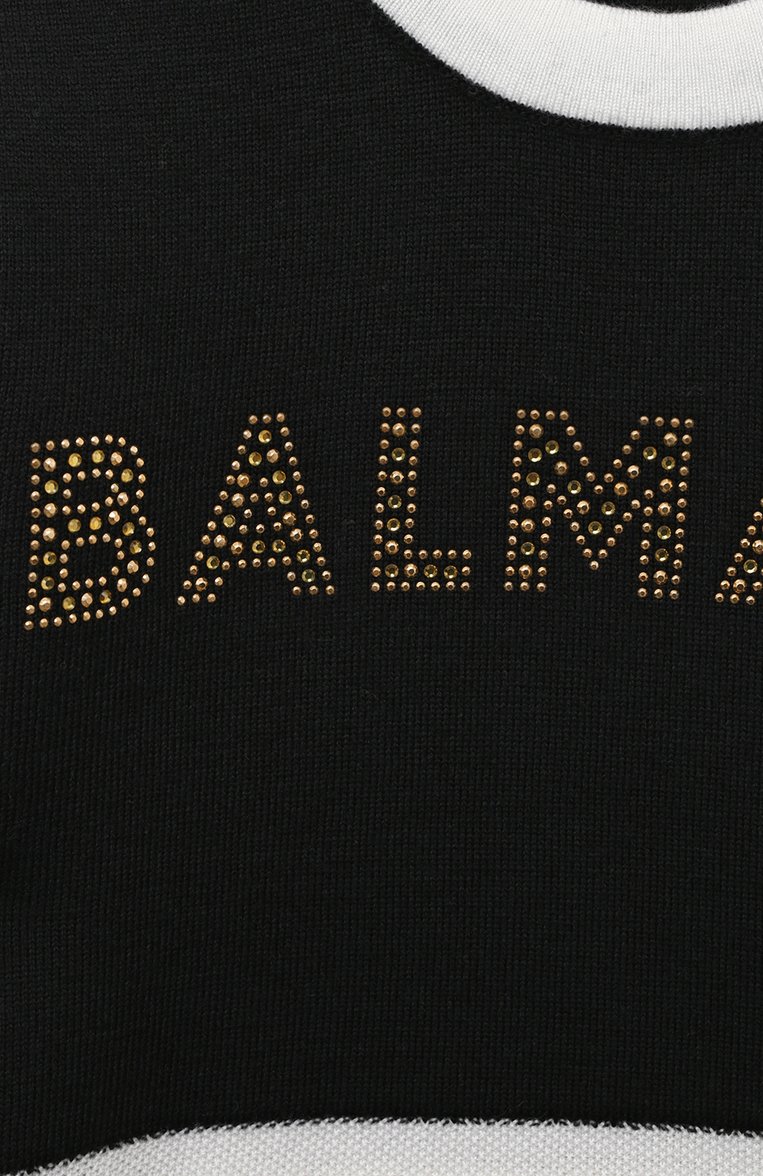 Шерстяное платье BALMAIN, арт. BT1B61, фото 1