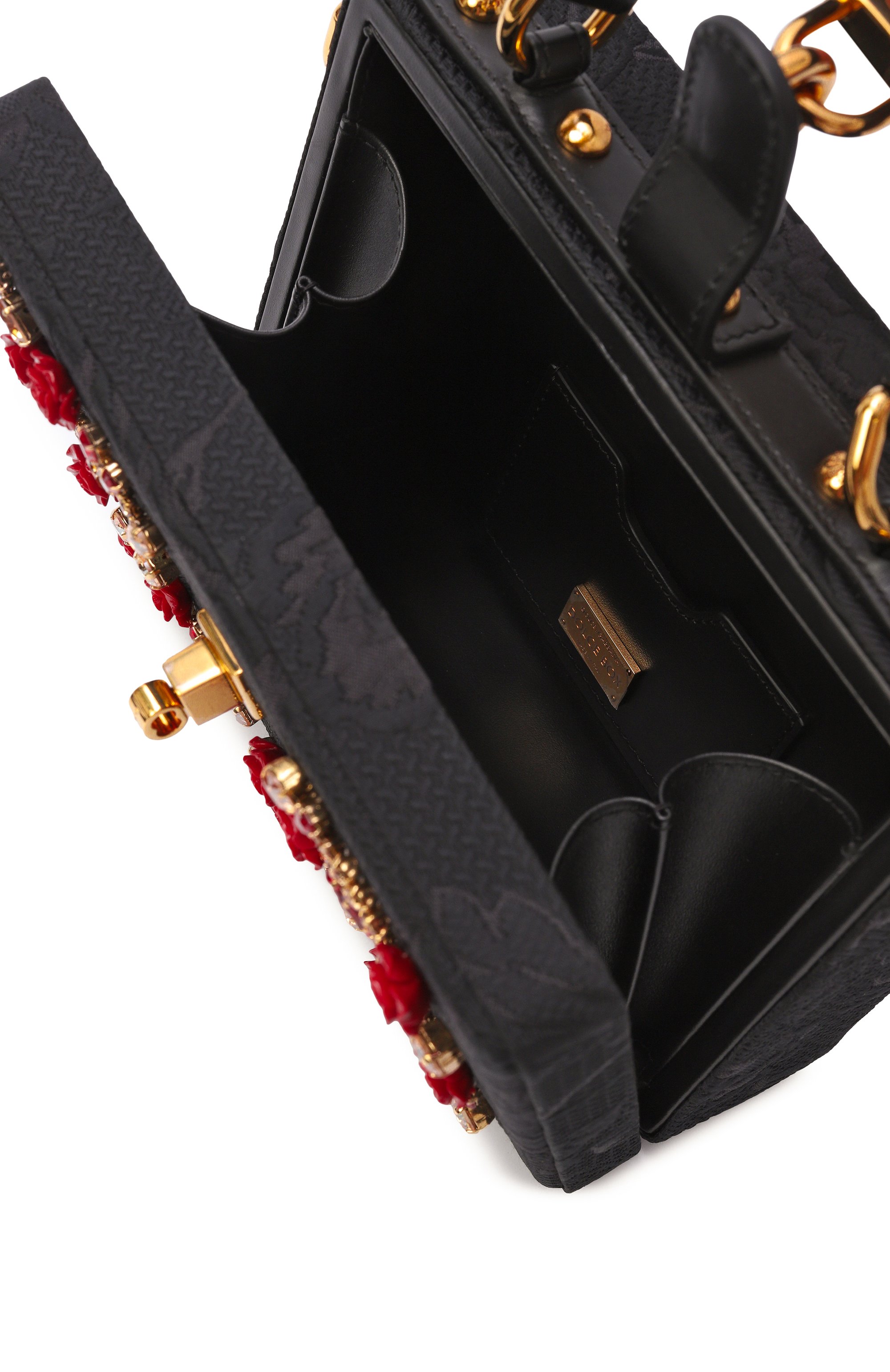 Сумка dolce box DOLCE & GABBANA черного цвета по цене 786500 руб., арт. BB5970/CZ197, фото 5 Сумка dolce box DOLCE & GABBANA, арт. BB5970/CZ197, фото 5