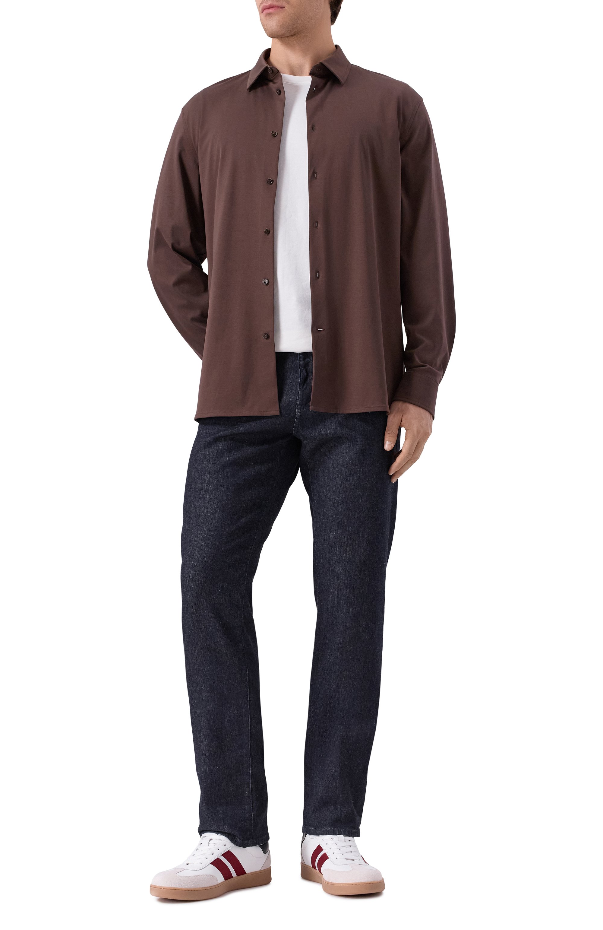 Кожаные кеды retro crest BALLY, арт. MSK0F7/VT012, фото 2