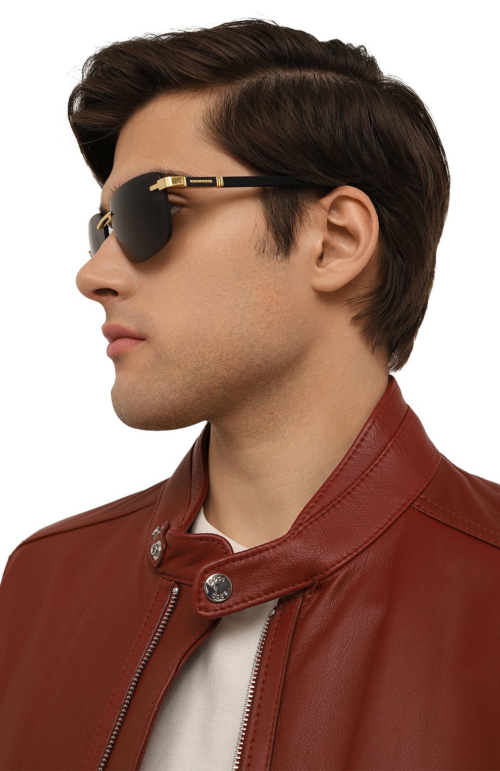 Солнцезащитные очки CHOPARD черного цвета по цене 113500 руб., арт. L22 400, фото 2 Солнцезащитные очки CHOPARD, арт. L22 400, фото 2