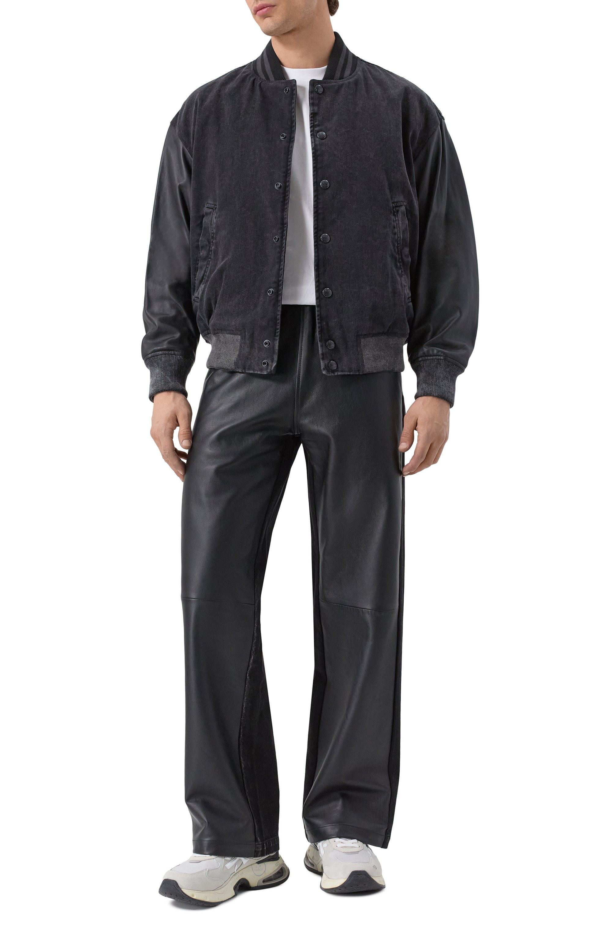 Комбинированный бомбер DIESEL, арт. A17366/0IKAW, фото 2