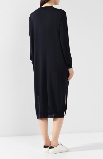 Платье из смеси шерсти и шелка STELLA MCCARTNEY, арт. 269330/S2087, фото 4