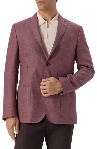 Пиджак из шелка и шерсти CORNELIANI, арт. 266002-2618264, фото 5