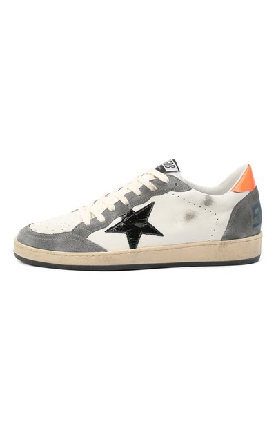 Кожаные кеды ball star GOLDEN GOOSE DELUXE BRAND, арт. GMF00117.F000386, фото 3