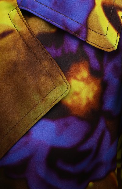 Тренч из вискозы и шелка DRIES VAN NOTEN, арт. 211-10229-2089, фото 5