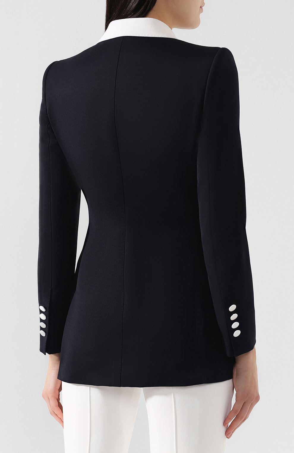 Двубортный жакет из шерсти DOLCE & GABBANA, арт. F299NT/FU2SI, фото 4