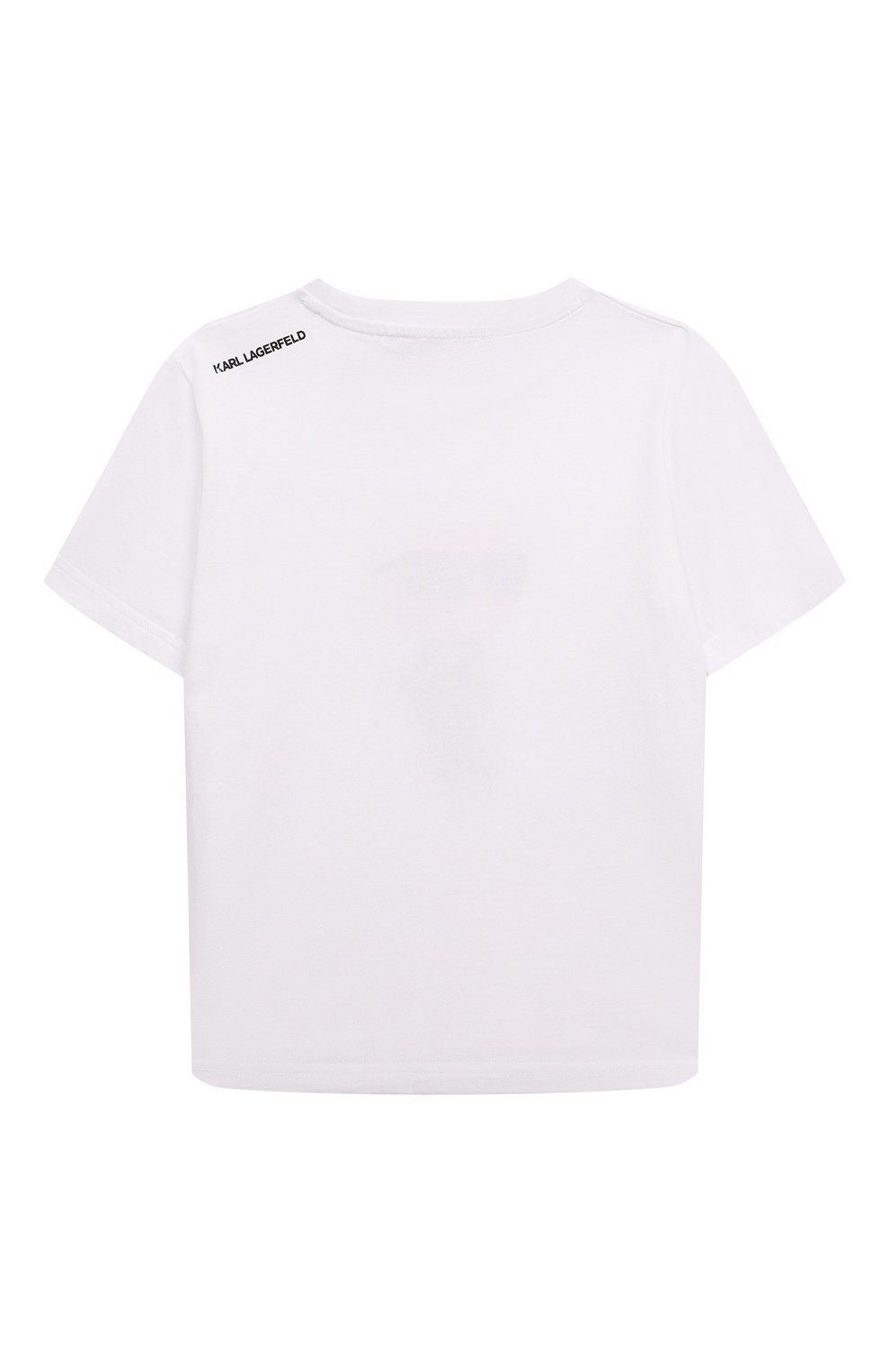 Хлопковая футболка KARL LAGERFELD KIDS, арт. Z30241, фото 2