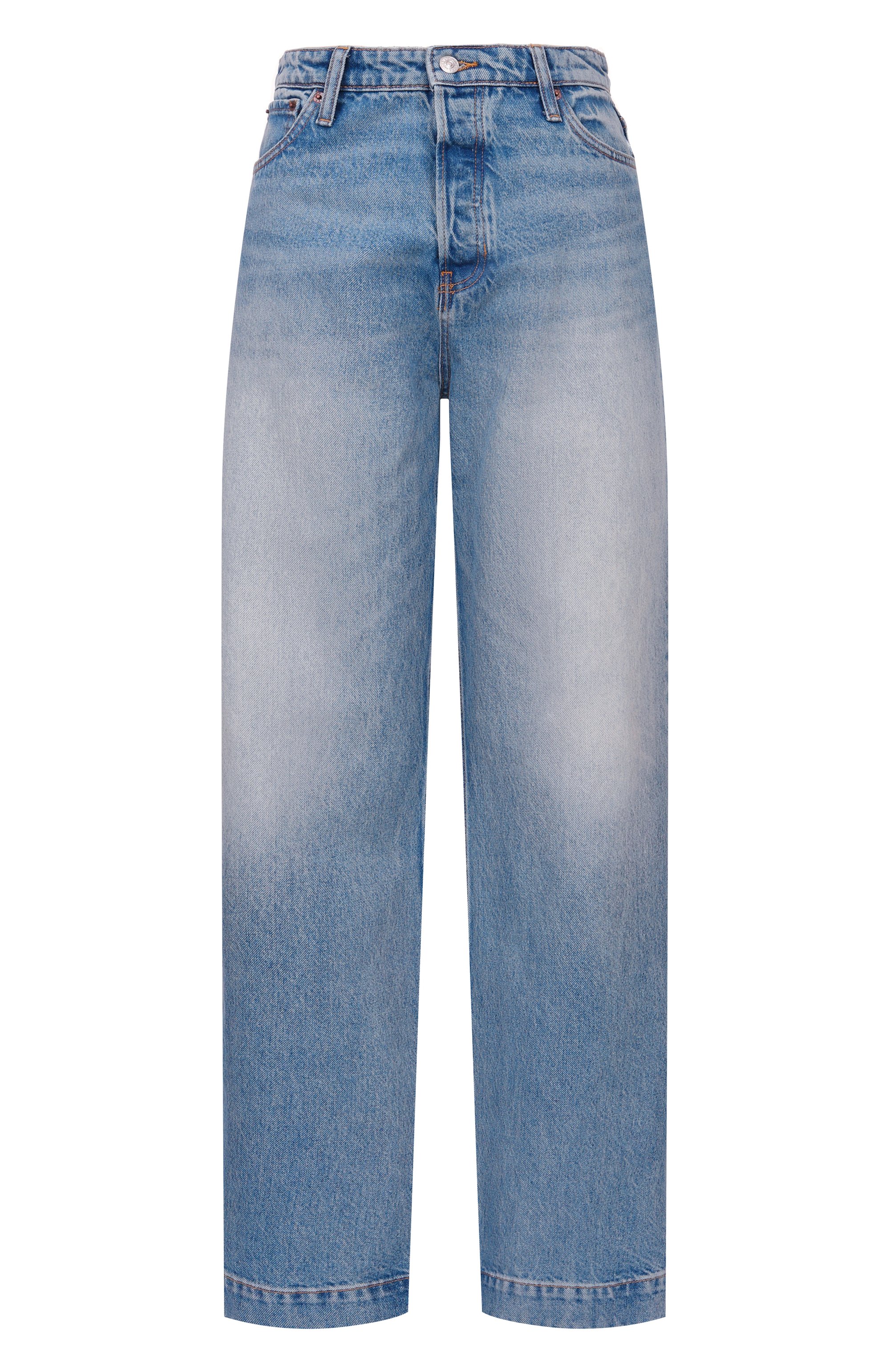 Джинсы AYA MUSE голубого цвета по цене 92350 руб., арт. AMR2678, фото 1 Джинсы AYA MUSE, арт. AMR2678, фото 1