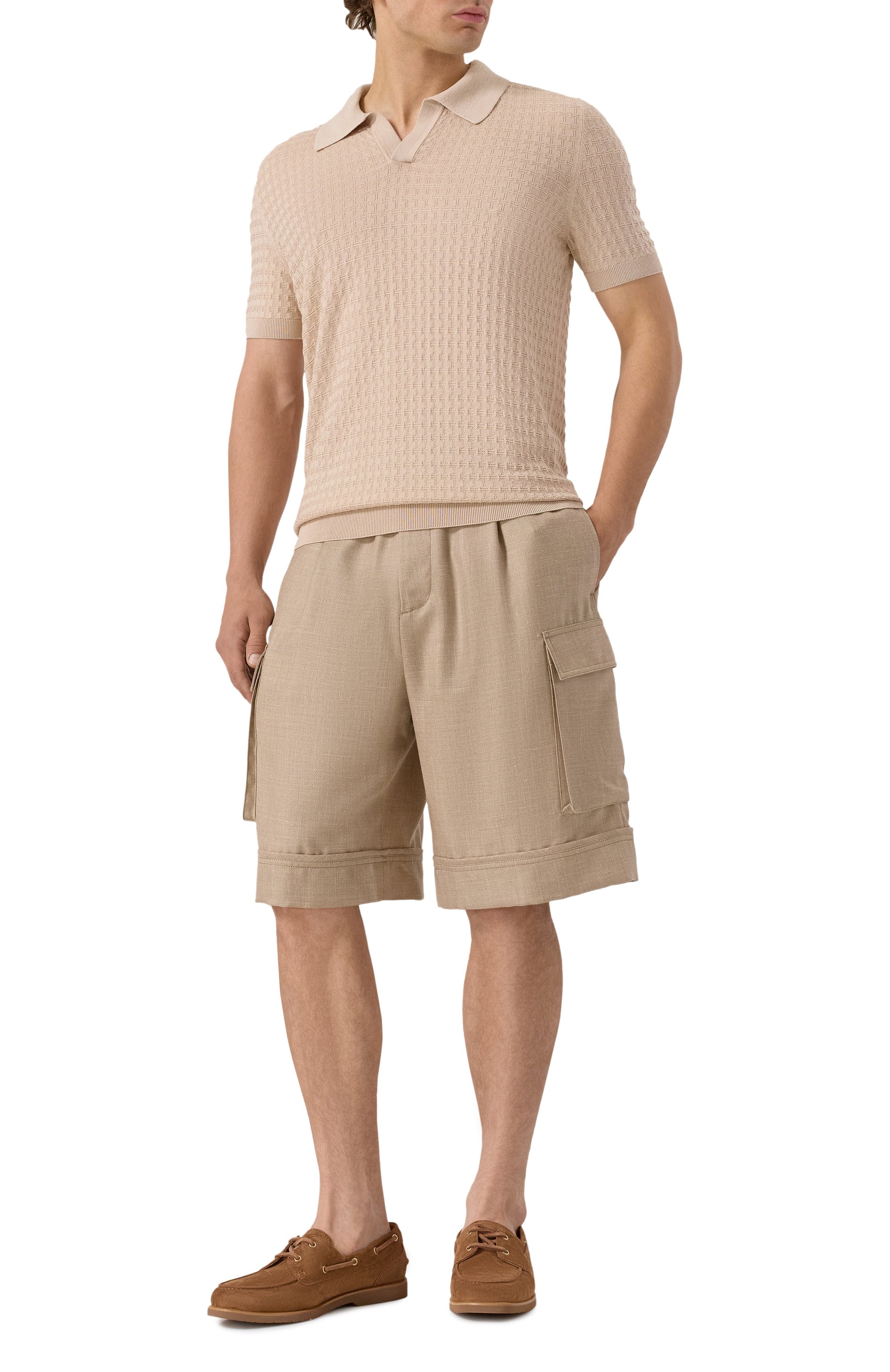 Шорты из кашемира и шелка MVST, арт. D021/3087, фото 2