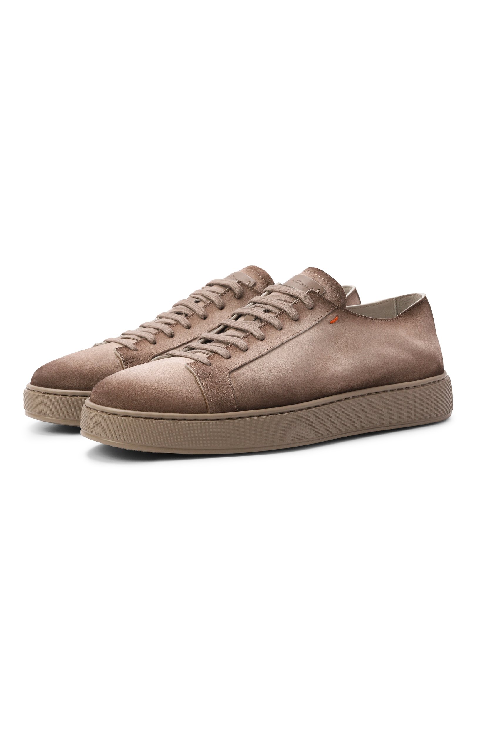 Замшевые кеды cleanic SANTONI, арт. MBCG21571TARCA0L, фото 1
