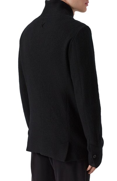 Шерстяной пиджак HANNES ROETHER черного цвета по цене 68450 руб., арт. J0P32PE.502, фото 4 Шерстяной пиджак HANNES ROETHER, арт. J0P32PE.502, фото 4