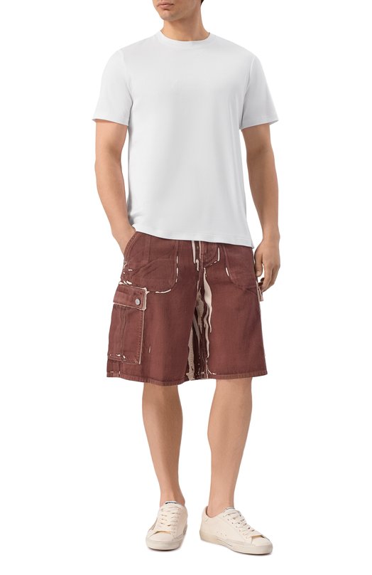 Джинсовые шорты Marni PUJU0125A1/USCY64 Коричневый  PUJU0125A1/USCY64 Фото 2