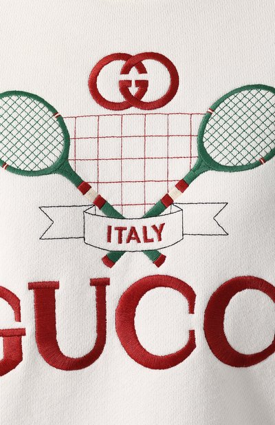 Хлопковый свитшот GUCCI, арт. 469250/XJBIY, фото 5
