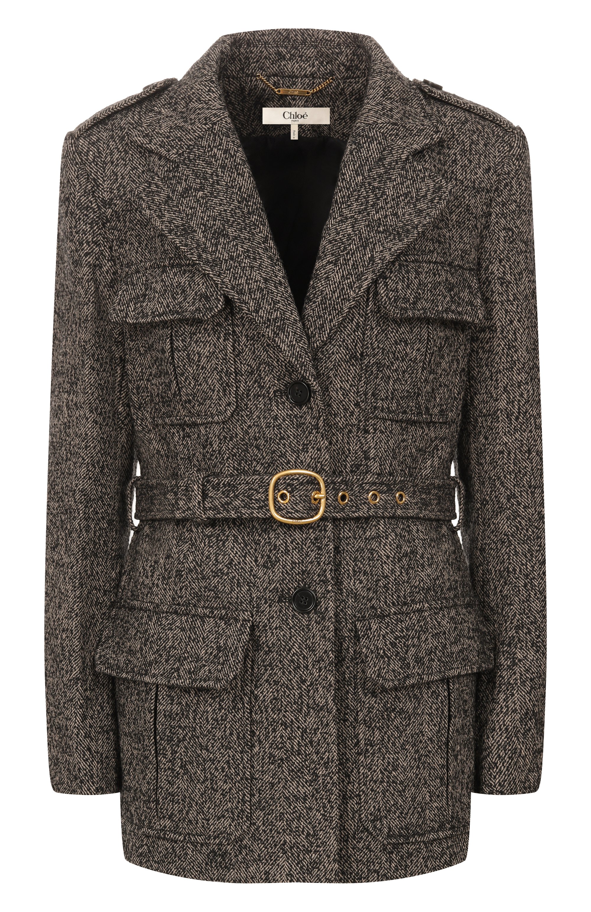 Шерстяной жакет CHLOÉ, арт. CH26SVE10263, фото 1