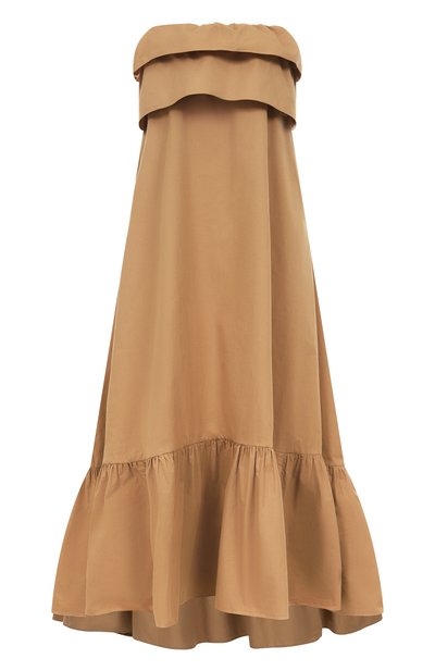 Женское хлопковое платье SAINT LAURENT, арт. 818380/YZ9AN