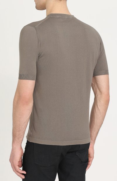 Хлопковый джемпер KITON, арт. UK441, фото 4