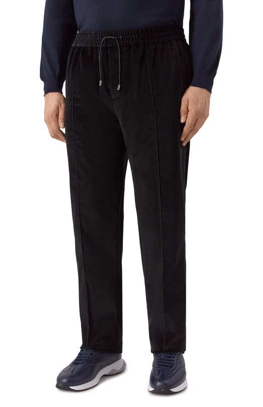 Вельветовые брюки Zilli CPA00FM013152010U_001 Чёрный  CPA00FM013152010U_001 Фото 3