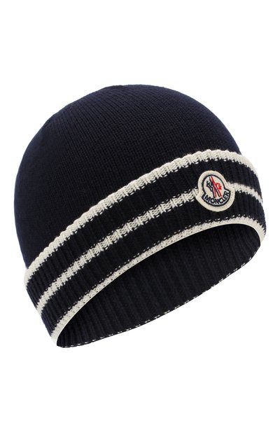 Шерстяная шапка с фактурным отворотом MONCLER ENFANT, арт. D2-951-99211-05-969BY, фото 1