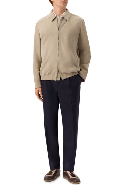 Мужские шерстяные брюки BRUNELLO CUCINELLI, арт. M038PE1710