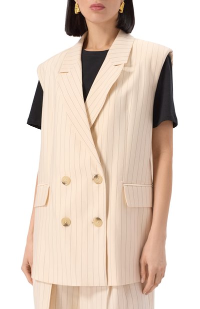 Жилет из вискозы TWINSET, арт. 251LL2AAA, фото 3