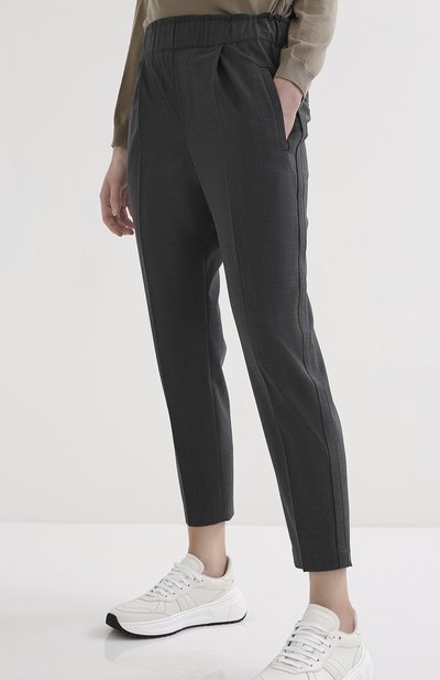 Шерстяные брюки BRUNELLO CUCINELLI, арт. M0W07P7041, фото 3