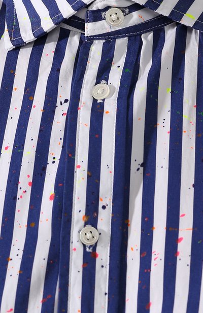 Хлопковая рубашка POLO RALPH LAUREN синего цвета по цене 23650 руб., арт. 211784162, фото 5 Хлопковая рубашка POLO RALPH LAUREN, арт. 211784162, фото 5