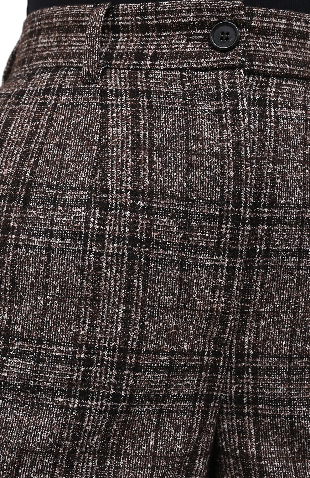 Брюки из шерсти и хлопка DOLCE & GABBANA, арт. FTBM0T/FQMH2, фото 6