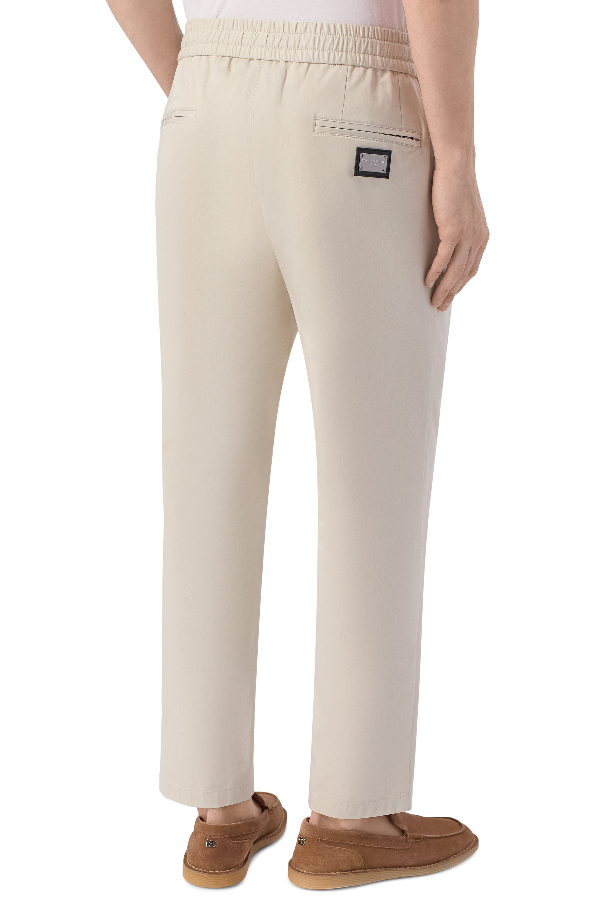 Хлопковые брюки DOLCE & GABBANA, арт. GVZAET/GK302, фото 4