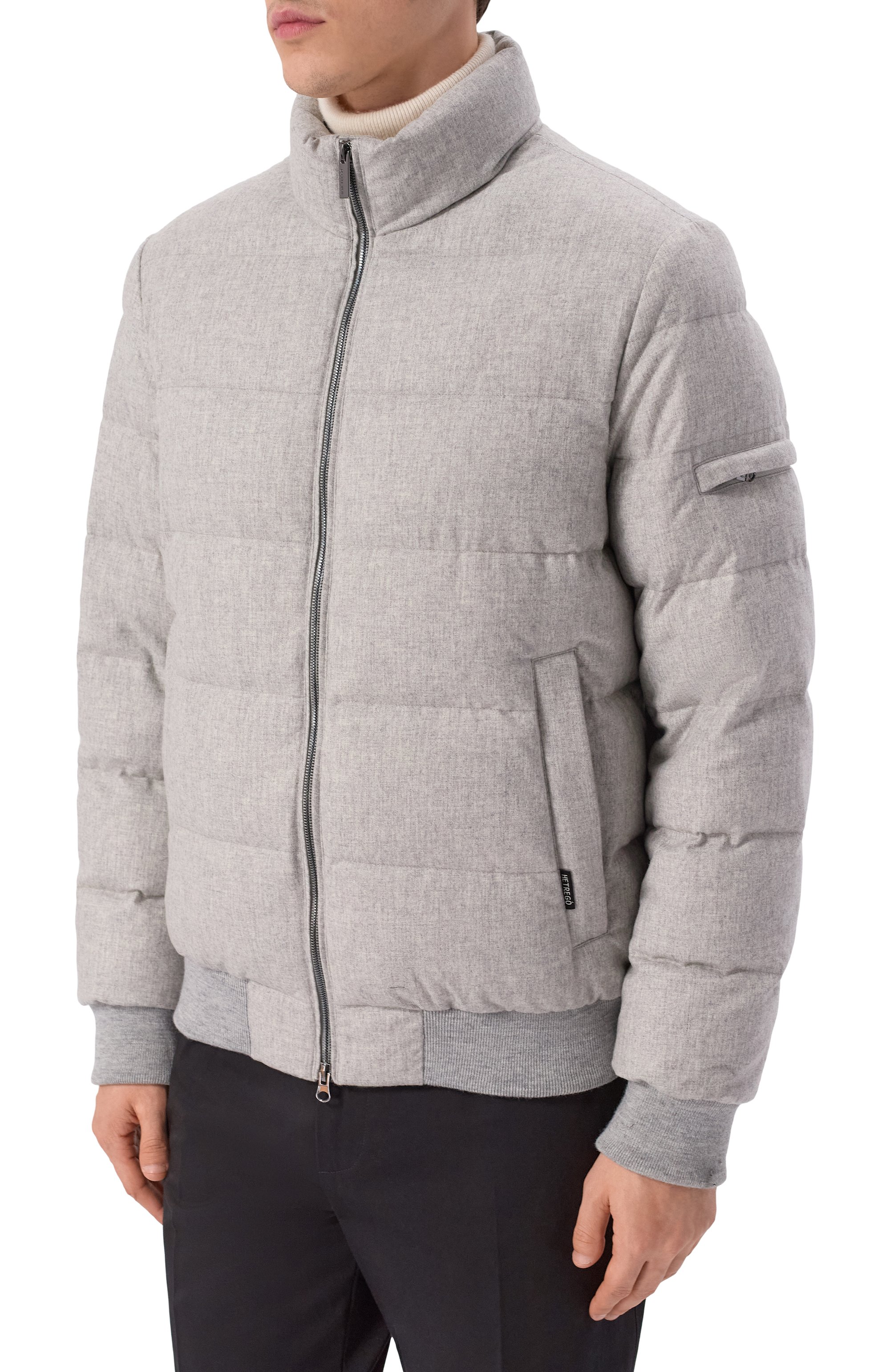 Пуховый бомбер HETREGO, арт. 8P521/LE0NARD, фото 3