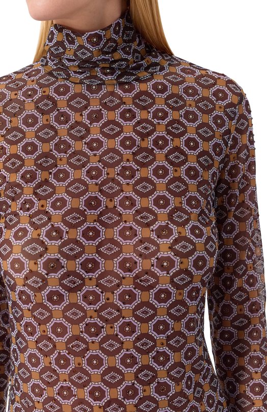 Водолазка Dries Van Noten 011125-2623-703 Коричневый  011125-2623-703 Фото 5