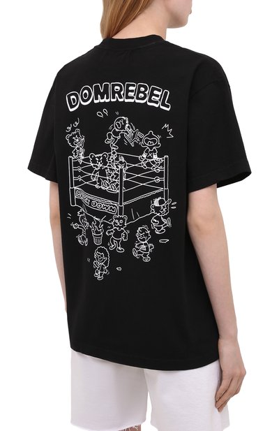 Хлопковая футболка DOMREBEL, арт. FACE-0FF/T-SHIRT, фото 4